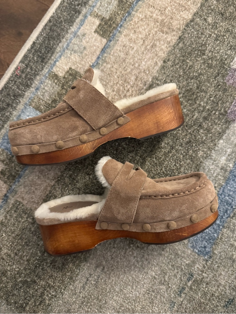 Frye fur clogs - Picture 2 of 4
